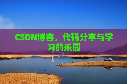 CSDN博客，代码分享与学习的乐园
